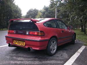 Stefan de Jong's CRX, Check the CRX Time Line for details.